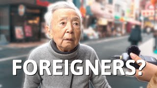 Do Japanese Elders Like Foreigners in Japan  Street Interview [upl. by Enelyad]