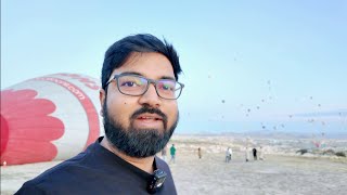 Hot Air Balloon Cappadocia Turkey  Smooth Landing  Sunrise View  Göreme  msaworldblog [upl. by Azirb]