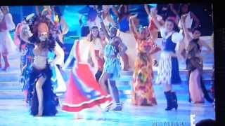 Miss Nepal Ishani Shrestha dancing in Miss World 2013  Basanta Nai Basna Khojcha Yaha [upl. by Ayiram]