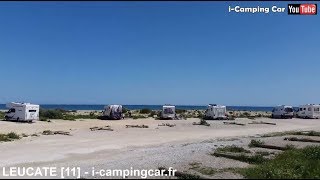 LEUCATE 11  Aire Camping Cars dans lAude [upl. by Eboj]