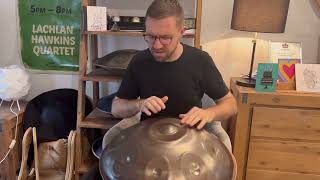 Tired of D Kurd Scale  “A Minor Pentatonic” on Same Handpan  Solo Demo [upl. by Isabella]