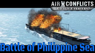 Battle of Philippine Sea  Chapter 9  Imperial Japanese Navy  Air Conflict Pacific Carriers [upl. by Werd]