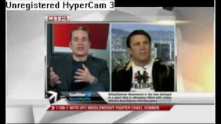 Chael Sonnen vs Michael Landsberg MUST SEE NEW INTERVIEW [upl. by Annua]