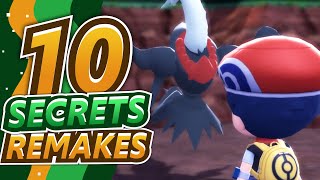 10 SECRETS amp ASTUCES dans POKÉMON DIAMANT ÉTINCELANT et PERLE SCINTILLANTE [upl. by Ponzo]