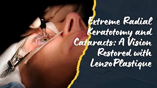 Extreme Radial Keratotomy and Cataracts A Vision Restored with LenzoPlastique [upl. by Tuddor]