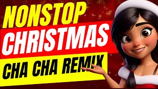 CHRISTMAS CHA CHA DANCE MIX  Christmas Songs Nonstop Cha Cha Remix 20232024  DJ SPROCKET REMIX [upl. by Ehcadroj]