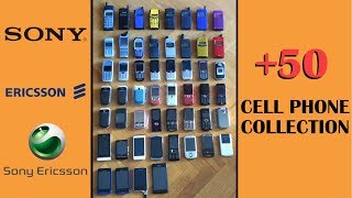 Sony Ericsson amp Sony Ericsson cell phone collection  52 units  SEP 2019 [upl. by Cal772]