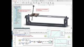 Etude Meca3D  SinusPhy  Pendule Inverse [upl. by Hanford]