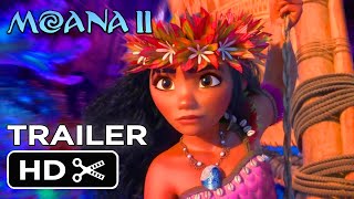 MOANA 2 2024  Disney  Teaser Trailer Concept [upl. by Eilyac802]