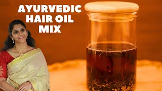 Ayurvedic hair oil mix recipe in Hindi  Jatamansi Oil  Alkanet Root  Valampiri  Rosemary [upl. by Ella289]