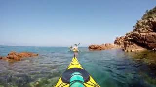 Sea Kayaking Cardedu Sardinia [upl. by Anehsat675]