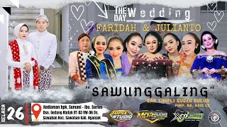 LIVE TOPIX WEDDING JULIANTOampFARIDAH  CS SAWUNGGALING Ft NIKEN SALINDRY  MDR AUDIOSAWAHAN NGANJUK [upl. by Garlan31]