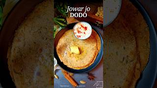 Jowar Bhakri  Sindhi Recipe  Jowar Dodo  Sindhi Doda  Millet Bhakri  Juar Jo Dodo  shorts [upl. by Bamby]