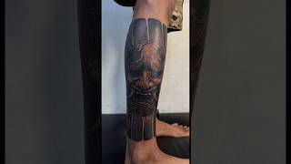 Hannya Mask blackinktattoomanipur [upl. by Murton225]