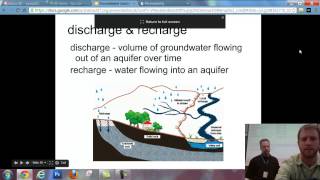 Groundwater video 3 groundwater flow amp Darcys Law [upl. by Gus]