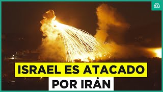 Israel es atacado por Irán Primeros registros del bombardeo [upl. by Sommers630]