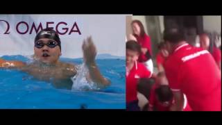 Joseph Schooling Olympic 2016 winning swim [upl. by Downall]