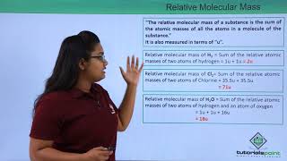 Class 9 Science  Chapter 3  Molecular Mass amp Formula Unit Mass  Atoms And Molecules  NCERT [upl. by Patrizia]