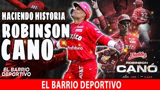 El dominicano ROBINSON CANÓ haciendo historia en La Liga Mexicana de Béisbol deportes [upl. by Ajram]