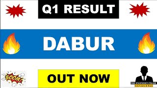 Dabur q1 results 2025  dabur results today  dabur share latest news  dabur india share  dabur [upl. by Noiramaj52]