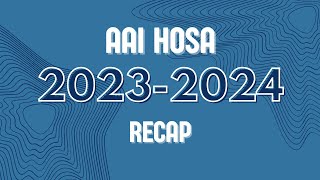 20232024 HOSA Recap Video [upl. by Victoria]