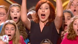 TOP 4 Choir Auditions That Got The GOLDEN BUZZER On Got Talent [upl. by Cassie186]