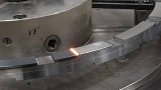 Laser Hardening Steel Spacer [upl. by Kinimod243]