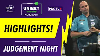 Premier League Darts Highlights  Judgement Night [upl. by Craw626]