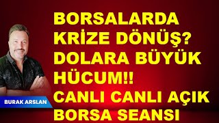 Dolara büyük Hücum  Borsalarda Krize dönüş  Altın rekor  CANLI SEANS [upl. by Marrin]