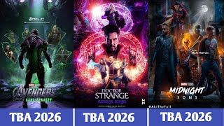 TOP 35 UPCOMING MCU MOVIES AND TV SHOWS IN 20252030 [upl. by Ellevart]