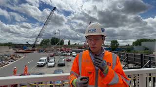 Skanska Costain Strabag JV sub agent Chris Hewett at Green Park Way Vent Shaft [upl. by Bellina]