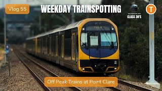 Rail Down Under Vlog 55  Off Peak Trains at Point Clare  Ft Class38 [upl. by Osgood480]