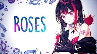 「Nightcore」→SAINt JHN  Roses Imanbek Remix Lyrics [upl. by Coretta]