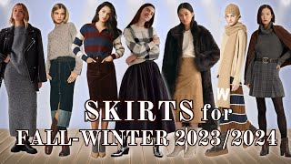 All you need to know about skirts for FallWinter 20232024 • Beautiful outfits [upl. by Onateag]