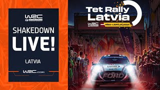 🔴 Shakedown LIVE  WRC Tet Rally Latvia 2024 [upl. by Jerrilee975]