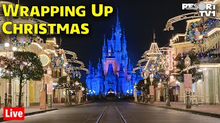 🔴Live Wrapping up Christmas at Magic Kingdom  Walt Disney World Live Stream  1624 [upl. by Hacceber]