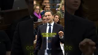 Poilievre on Trudeaus 54 billion spendings on debt interest [upl. by Bridwell]