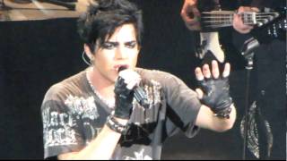 Adam Lambert  HD  Mad World Unplugged Monte Spanish Guitar  River Rock Casino  Vancouver Canada [upl. by Eirrok]