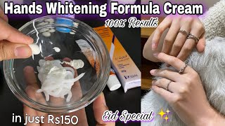 Hands And Feet Whitening Formula Cream  Hands Whitening Clobevate Formula Cream  Eid Special [upl. by Atenahs]