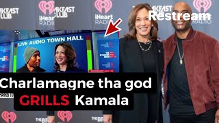 Charlamagne the god Interviews Kamala [upl. by Asreht]