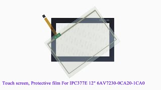 6AV72300CA201CA0 Touch screen panel Protective film for 6AV7 2300CA201CA0 IPC377E 12quot [upl. by Amata]