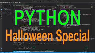 Python Halloween Special [upl. by Akeirahs]