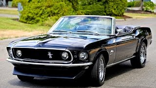 1969 Mustang Convertible  Mainly Muscle Cars Test Drive [upl. by Antonina]