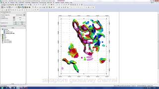 OASIS MONTAJ TRAININGGEOPHYSICAL AND GEOLOGICAL ANALYSIS WITH EULER DECONVOLUTION [upl. by Stempien]