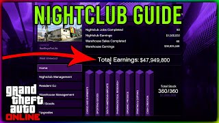 How to Make MILLIONS With the NIGHTCLUB in GTA 5 Online Ultimate Nightclub Guide [upl. by Wadlinger]