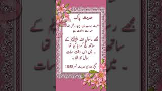 Huzret saib bin yazeed rase rwayt h me ne ap sawwk sath huj kiya us waqt me 7 sal ka tha [upl. by Ahders]