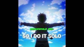 So i do it solo edit shortsfeed animeseries edit goku aot shorts viralvideo dragonballsuper [upl. by Medina]