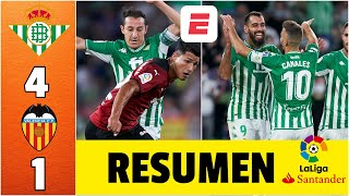 Real Betis 41 Valencia ENRACHADOS Los de Guardado suben A LO MÁS ALTO de las posiciones  La Liga [upl. by Yltnerb110]