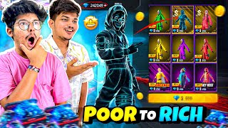 Free Fire Jash Challenged Me To Make NOOB I’d PRO In 5600 Diamonds For ₹10000😍💎 Garena Free Fire [upl. by Betthel]