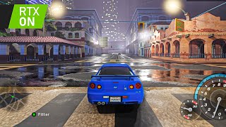 NOVO NFS UNDERGROUND 2 RTX REMIX  O VERDADEIRO REMASTER COM RAY TRACING 😱 FEITO POR FÃS [upl. by Yunick107]